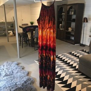 Long dress- wild and fun print!